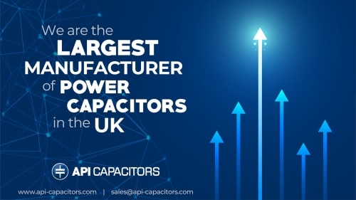 Largest manufacturer of Power Capacitors in the UK