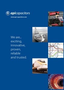 API Capacitors Brochure Cover